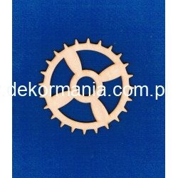 Koło zębate 25cm , trybik zegara, mechanizm nr. V